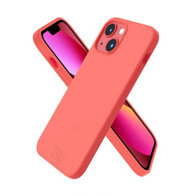 iPhone 14 Plus Silikonskal RV - Rosa