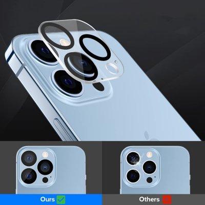iPhone 13 Pro Kameraskydd i Härdat Glas