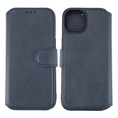 iPhone 15 Plus Plånboksfodral Magnet RV - Blå