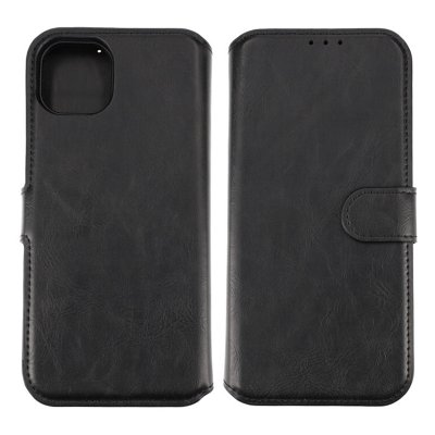iPhone 15 Plus Plånboksfodral Magnet RV - Svart