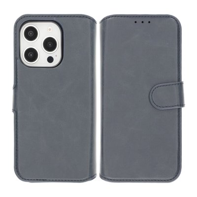 iPhone 16 Pro Plånboksfodral Magnet RV - Blå