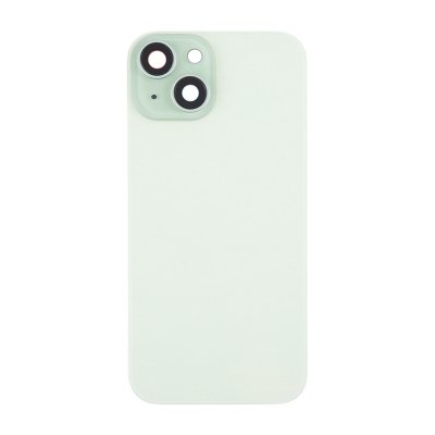 iPhone 15 Plus Baksida Glas med Magnet och Kameralins - Grön
