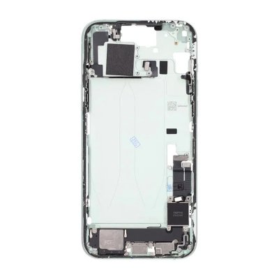 Mittenram med smådelar för iPhone 15 Plus - Grön OEM