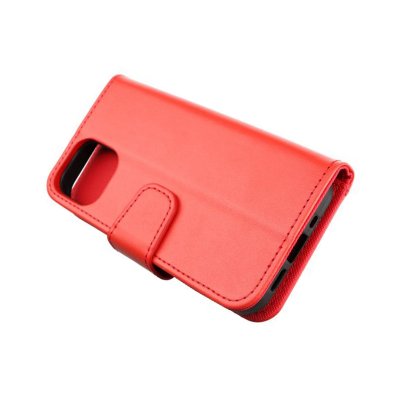 iPhone 13 Pro Plånboksfodral med Extra Kortfack - Röd
