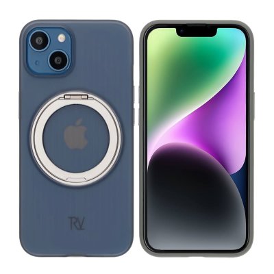 iPhone 13/14 RV Skal Roterande Magnet Stativ - Grå