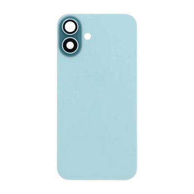 iPhone 16 Plus Baksida Glas med Magnet och Kameralins - Grön