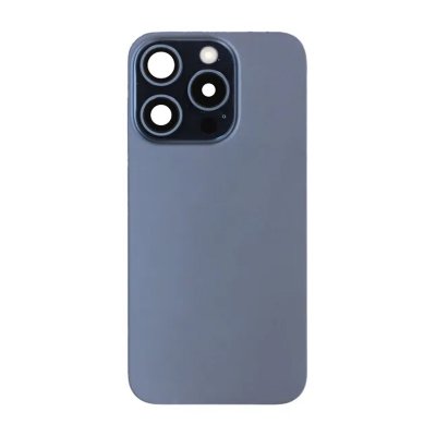 iPhone 15 Pro Baksida Glas Original Blå