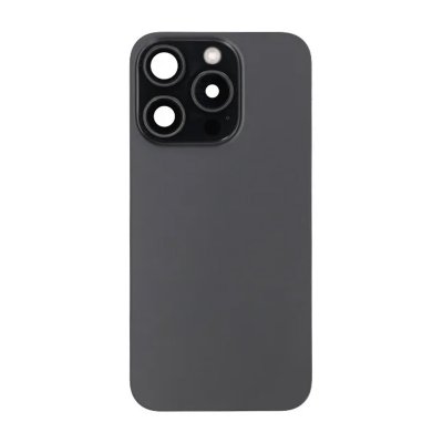 iPhone 15 Pro Baksida Glas Komplett OEM - Svart