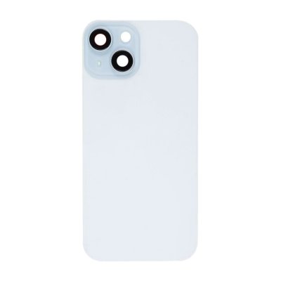 iPhone 15 Plus Baksida Glas OEM Vit med NFC-flex och smådelar
