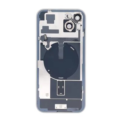 iPhone 15 Plus Baksida Glas OEM Grön med NFC-flex och smådelar