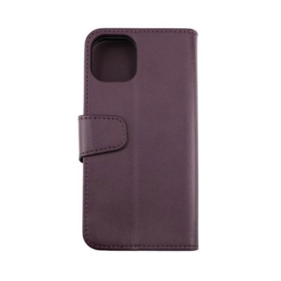iPhone 13 Mini Plånboksfodral med Extra Kortfack - Mörklila