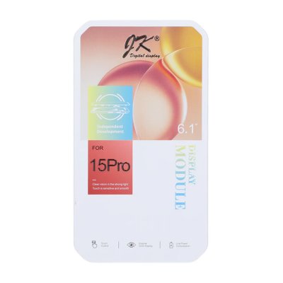iPhone 15 Pro JK In-Cell LCD Display Högkvalitativ Svart
