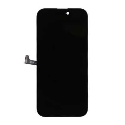 iPhone 15 Pro Soft OLED Display Högkvalitativ Svart (DD brand)