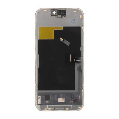 iPhone 15 Pro Soft OLED Display Högkvalitativ Svart (DD brand)