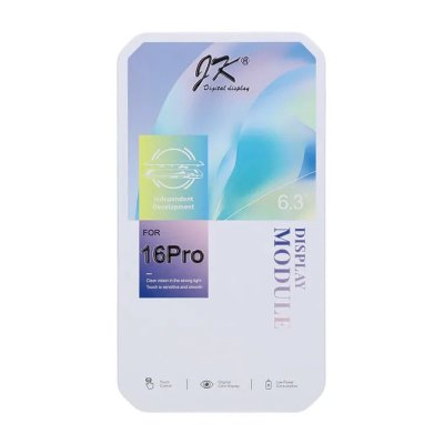 iPhone 16 Pro Skärm med LCD Display JK In-Cell FHD COF