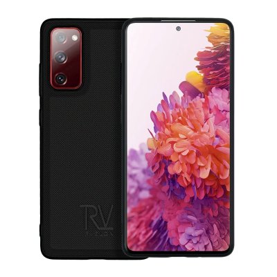 Samsung Galaxy S20 FE TPU Läderfodral Skal - Svart