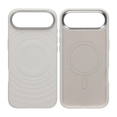 Mobilskal Silikon med Magsafe för iPhone Air - Vit