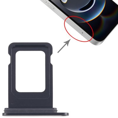 iPhone 16e Simkortshållare - Svart