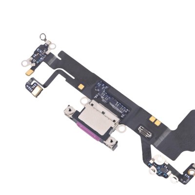 iPhone 16 Laddningskontakt Flexkabel Original - Lila