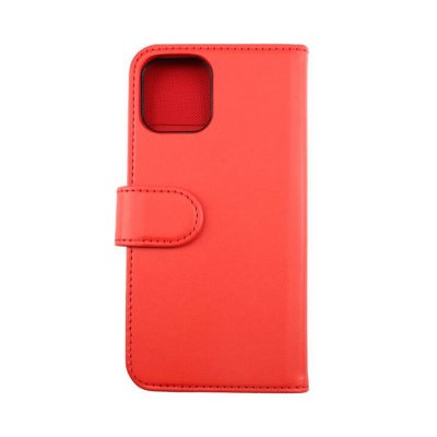 iPhone 12/12 Pro Plånboksfodral Magnetisk PU-fodral - Röd