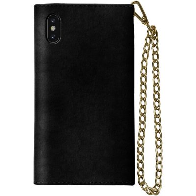 iDeal Mayfair Clutch Velvet plånboksfodral till iPhone XS MAX - Svart