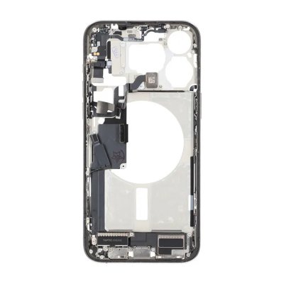 iPhone 15 Pro Max Mittenram med smådelar OEM (Premium) - Naturlig Titan