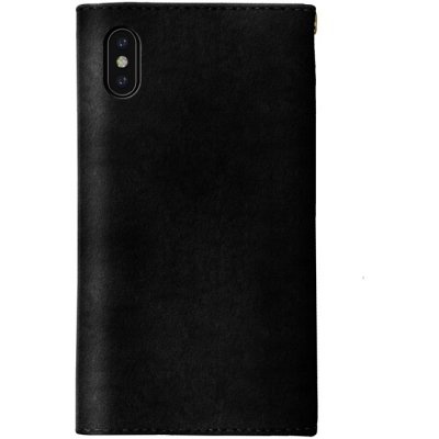 iDeal Mayfair Clutch Velvet plånboksfodral till iPhone XS MAX - Svart