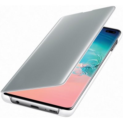 Samsung Clear View Fodral för Samsung Galaxy S10 Plus (G975F) - Vit