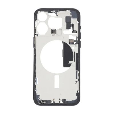 iPhone 15 Pro Max Mittenram med smådelar OEM (Premium) - Blå Titan