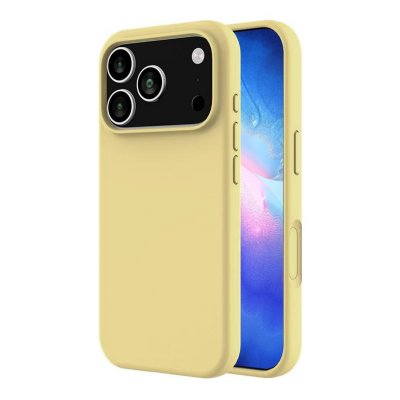 RV Mobilskal Silikon MagSafe för iPhone 17 Pro - Gul