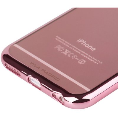 Viva Madrid Metalico Flex Case iPhone 6/6S - Blommande Rosa