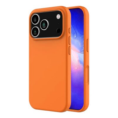 RV Mobilskal Silikon MagSafe för iPhone 17 Pro - Orange