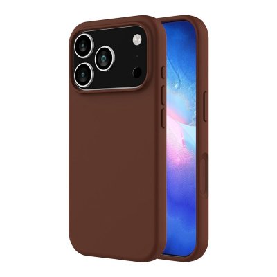 RV Mobilskal Silikon MagSafe för iPhone 17 Pro - Brun
