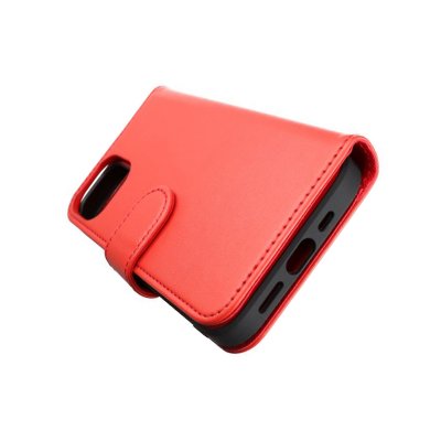 iPhone 13 Pro Max Plånboksfodral med Magnet - Röd