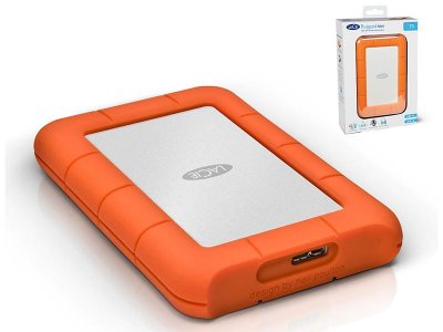 LaCie Rugged Mini USB 3.0 Extern Hårddisk - 1TB