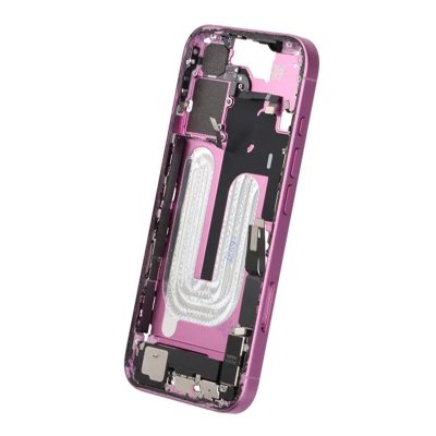 iPhone 16 Mittenram med smådelar - Lila OEM