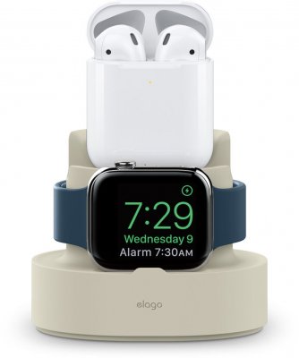 Elago Mini Charging Hub, Vit Till AirPods, iPhone och Apple Watch