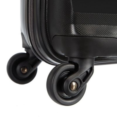 american tourister bon air spinner s strict svart resväska
