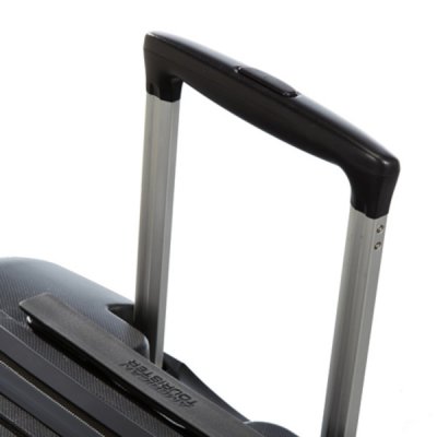 american tourister bon air spinner s strict svart resväska