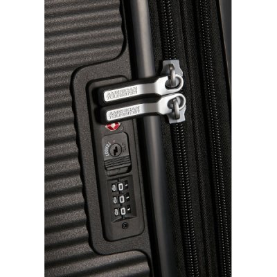 american tourister soundbox sp 67 svart resväska