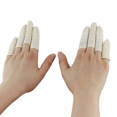 Antistatiska Finger Cots för mobil- och elektronikreparation 10st