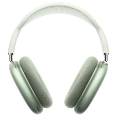 apple airpods max grön green aktiv brusreducering