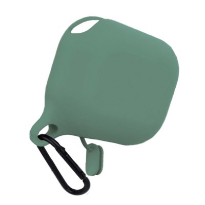 apple airpods midnatt grön green midnight skog skal skydd fodral