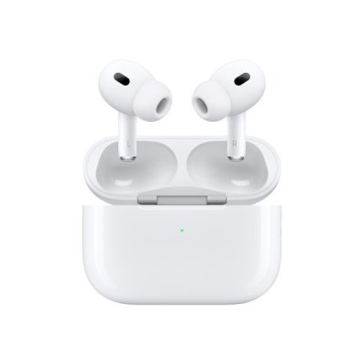 apple airpods pro 2 gen andra generationen 2022 trådlösa hörlurar anc aktiv brusreducering med mikrofon bluetooth vit
