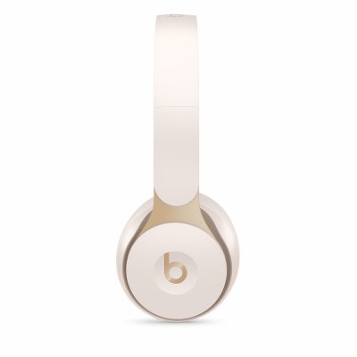 apple solo pro wireless tradlos hörlurar horlurar headset siri ivory elfenben vit white