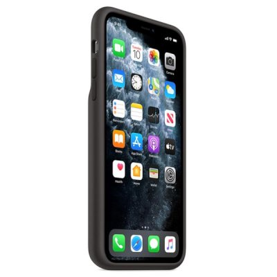 Apple iPhone 11 Pro Max Smart Batteriskal Svart3