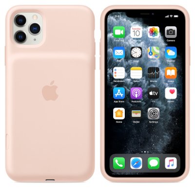 Apple iPhone 11 Pro Max Smart Battery Case Original Rosa Sand MWVR2ZMAe