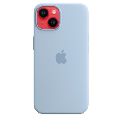 Apple iPhone 14 MagSafe Silikonskal Himmel