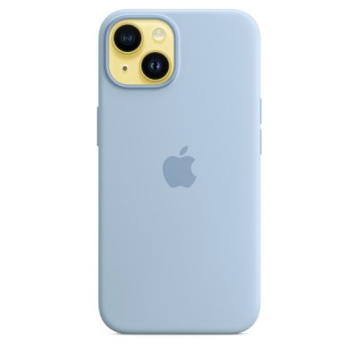 Apple iPhone 14 MagSafe Silikonskal Himmel