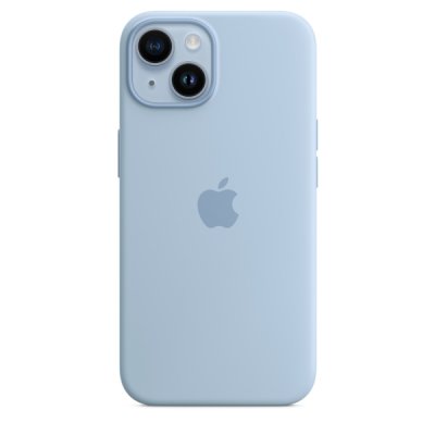Apple iPhone 14 MagSafe Silikonskal Himmel